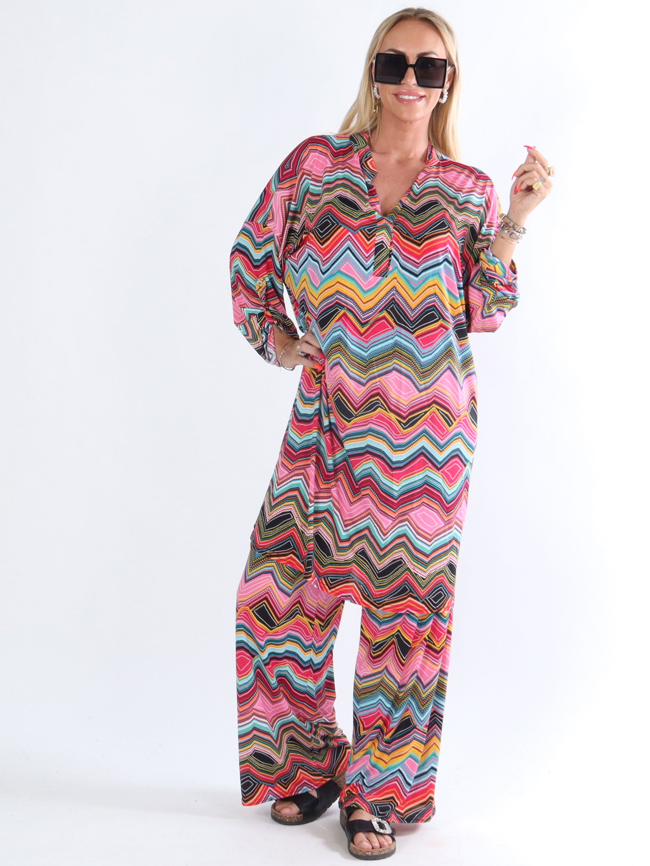 Tyra - Tunika i elastisk stof